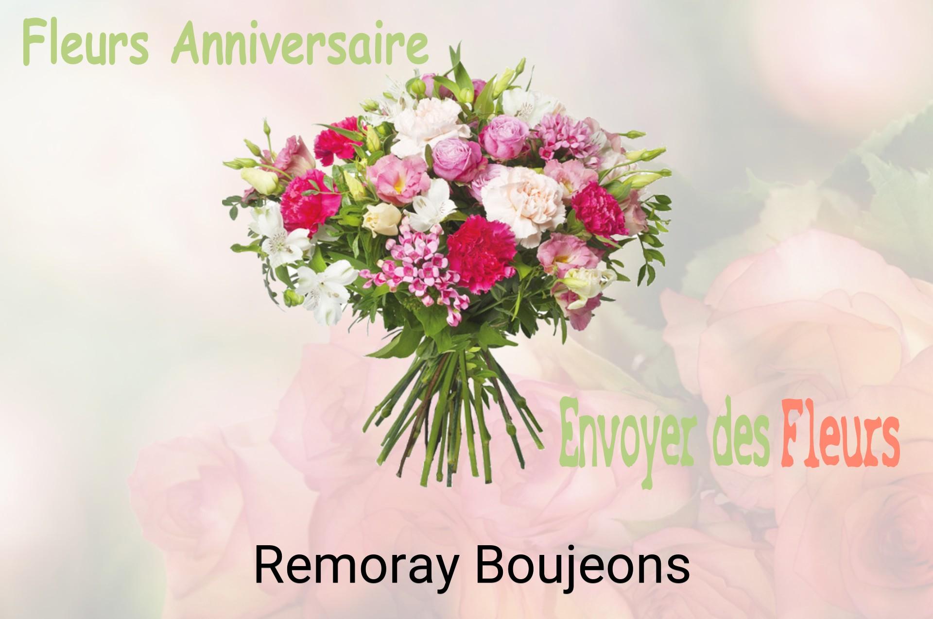 Bouquet de fleurs d’anniversaire livré à Remoray-Boujeons